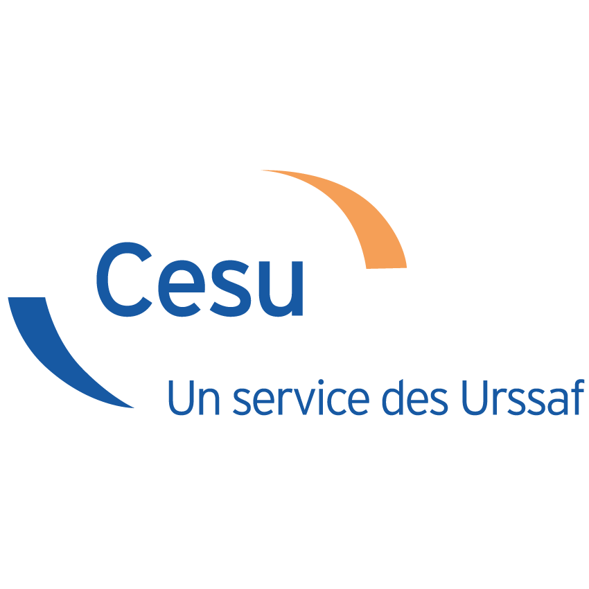 Logo CESU – Chèque Emploi Service Universel, un service des Urssaf